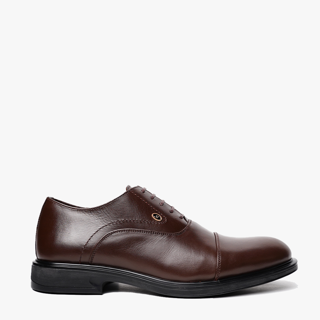 Oxford en Cuir, Marron -CL313