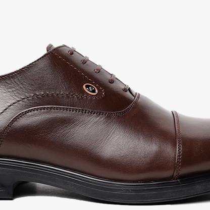 Oxford en Cuir, Marron -CL313