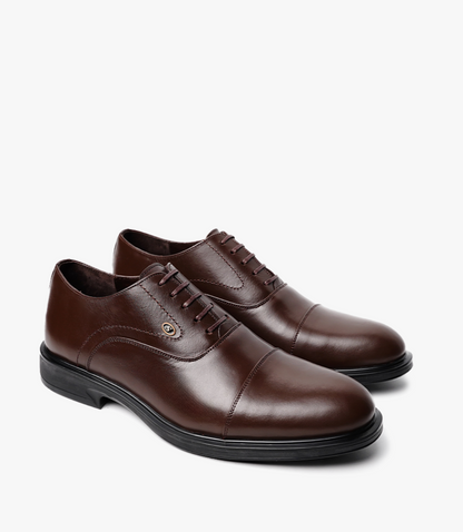 Oxford en Cuir, Marron -CL313