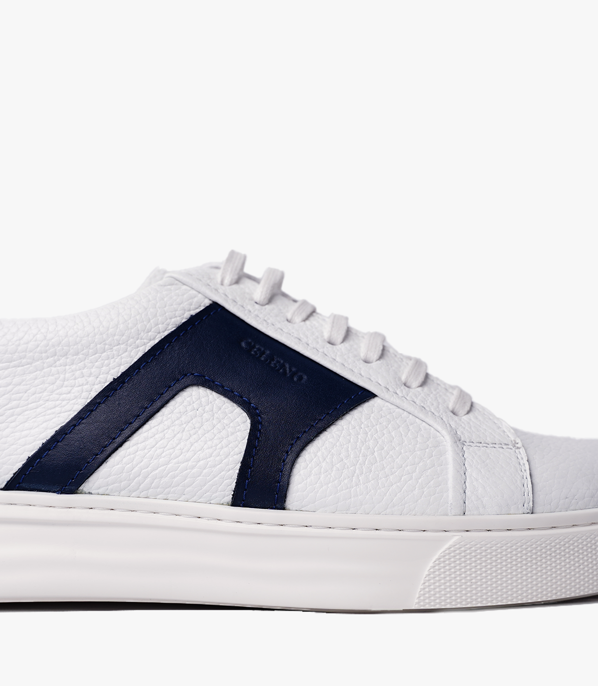 MAND Schakelaar En Cuir, Blanc en blauw– CL6094