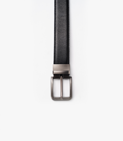 CEINTURE JAY en Cuir, Noir-Marron – CLCLASS