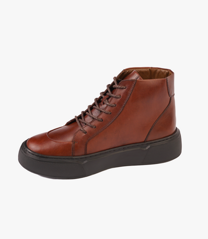 Bottine Lurgan en Cuir, Marron – CL300