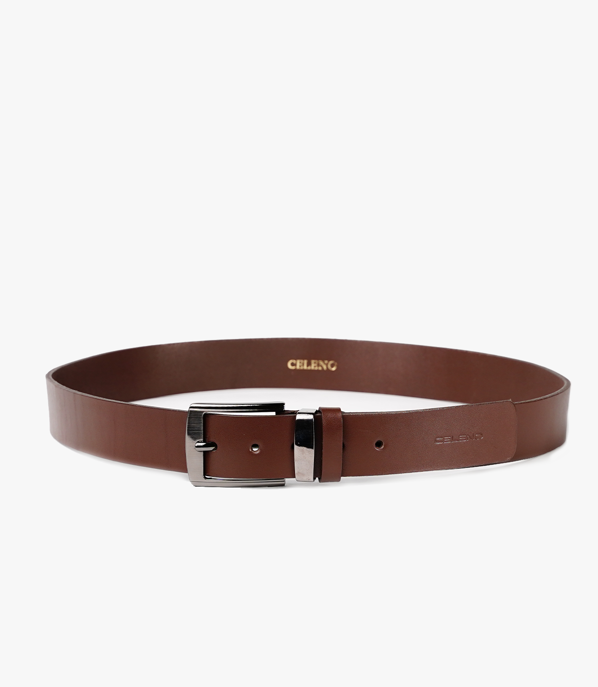 CEINTURE ALFRED en Cuir, Marron – CLSPORT