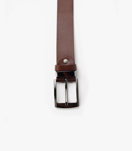 CEINTURE ALFRED en Cuir, Marron – CLSPORT