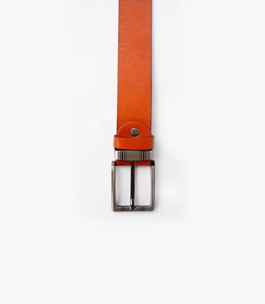 CEINTURE ALFRED in Cuir, Orange – CLSPORT