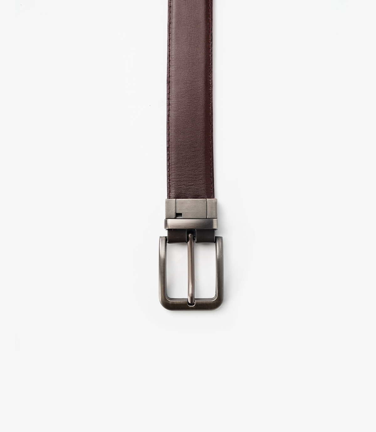 CEINTURE JAY en Cuir, Noir-Marron – CLCLASS